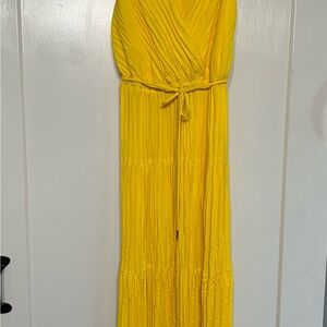 Simply Vera Vera Wang Yellow Maxi Dress